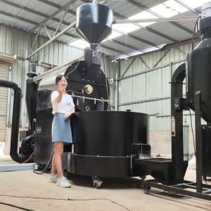 TY 60kilogram coffee roaster with loader
