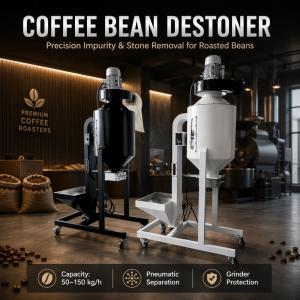 Protect Your Grinders & Elevate Coffee Purity with TD-150 Coffee Destoner!